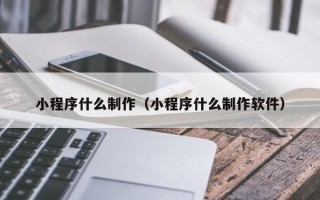 邵阳小程序什么制作（小程序什么制作软件）